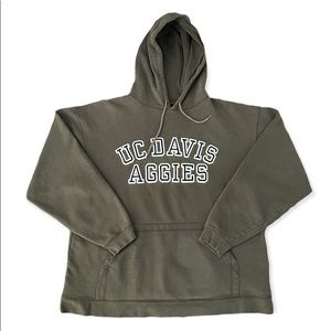 UC Davis Vintage drawstring hoodie